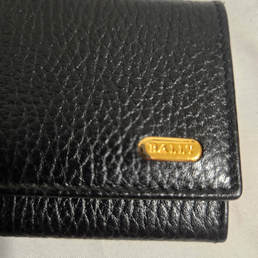 Bally Black Leather Coin Wallet - Picture 12 of 12